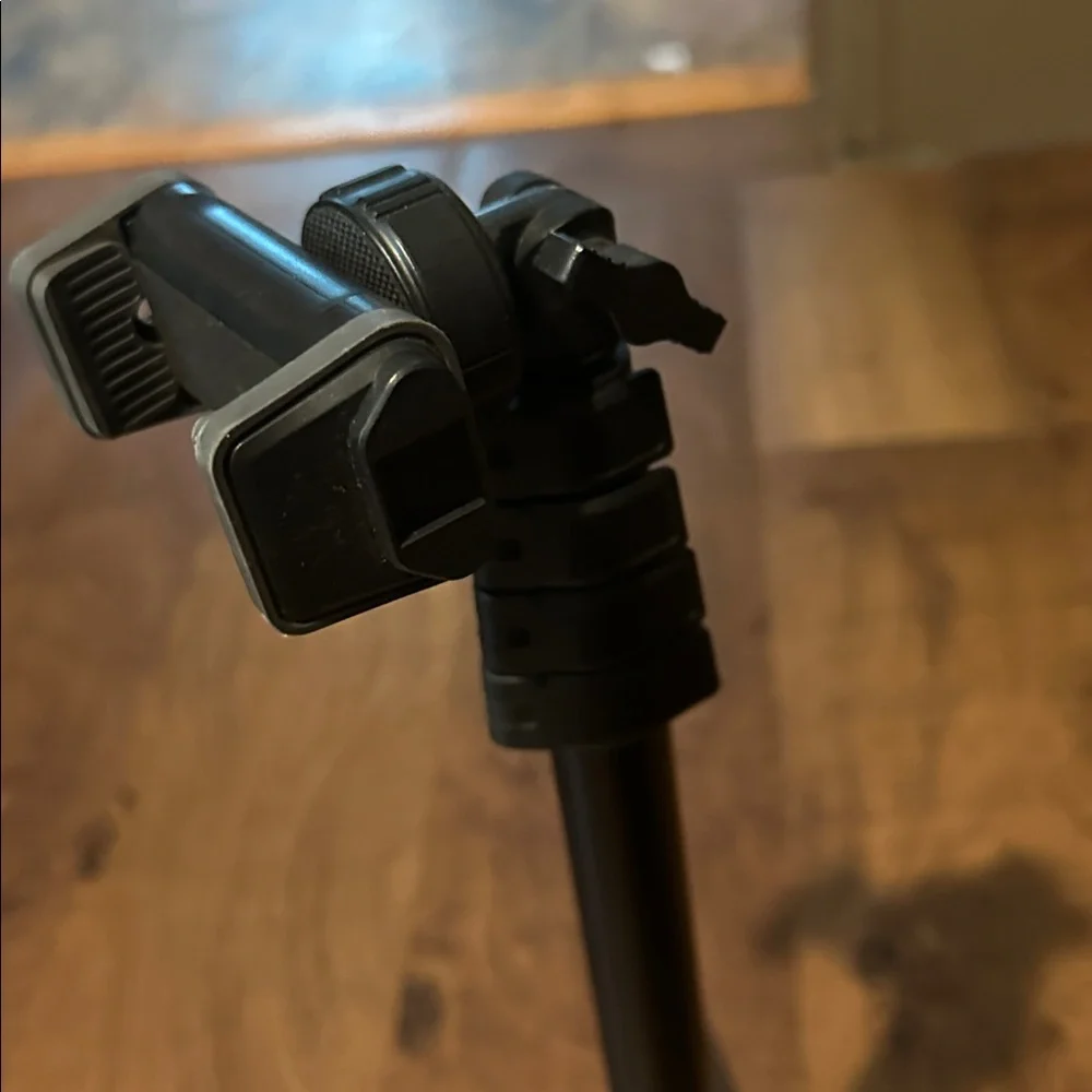 Adjustable Black Tripod Stand